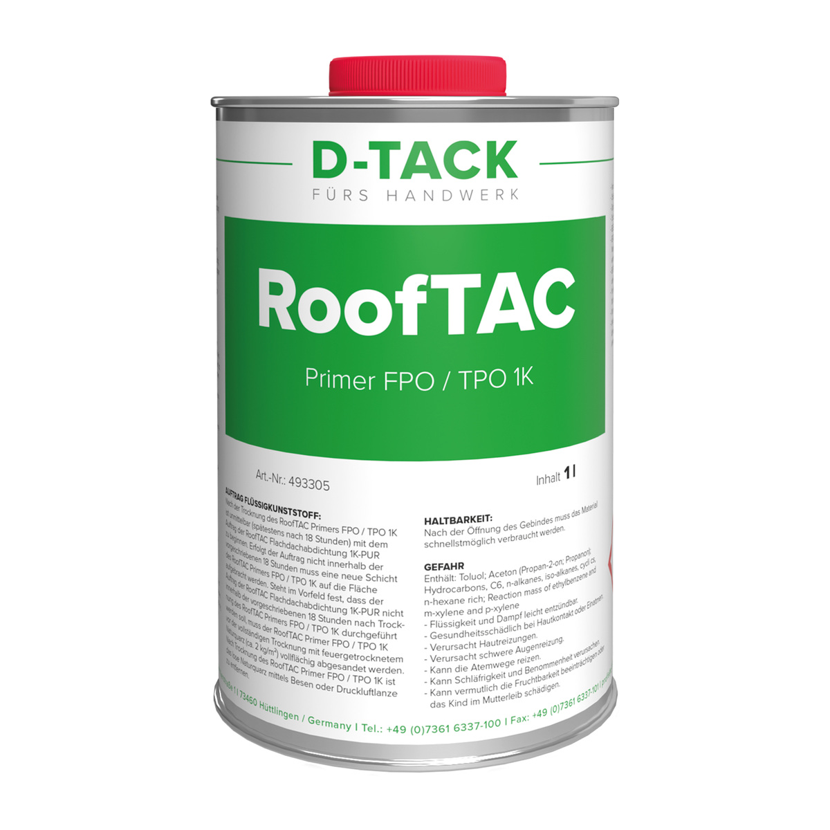 RoofTAC Primer FPO/TPO 1K