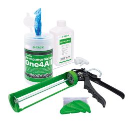 CCA Vinyl-Fugen-Set Für Bodenschweißen – Inkl. P-Groover, 10 U-Nutklingen, Schlitten, Metallspachtel, Gummigriff