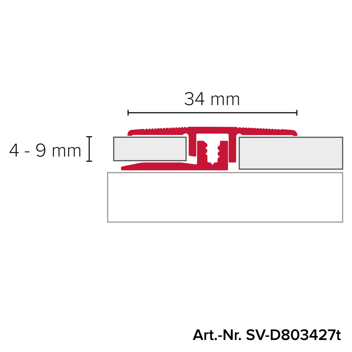Übergangsprofil DESIGN 34