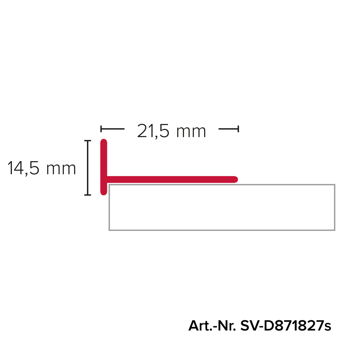 Wandabschlussprofil CLASSIC K