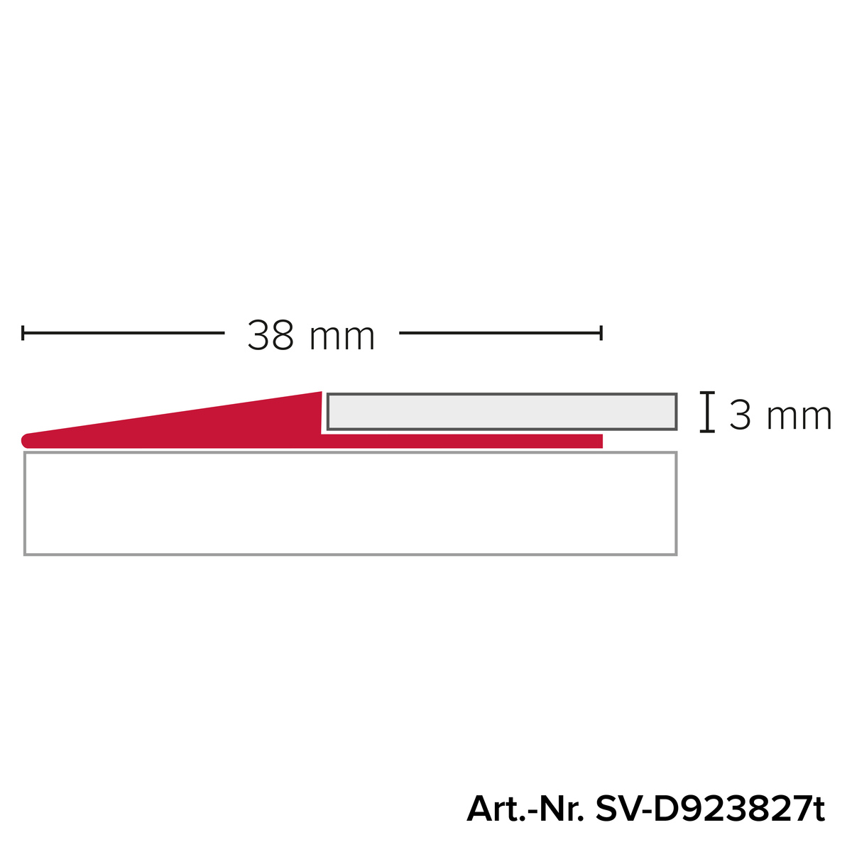 Ausgleichsprofil DESIGN