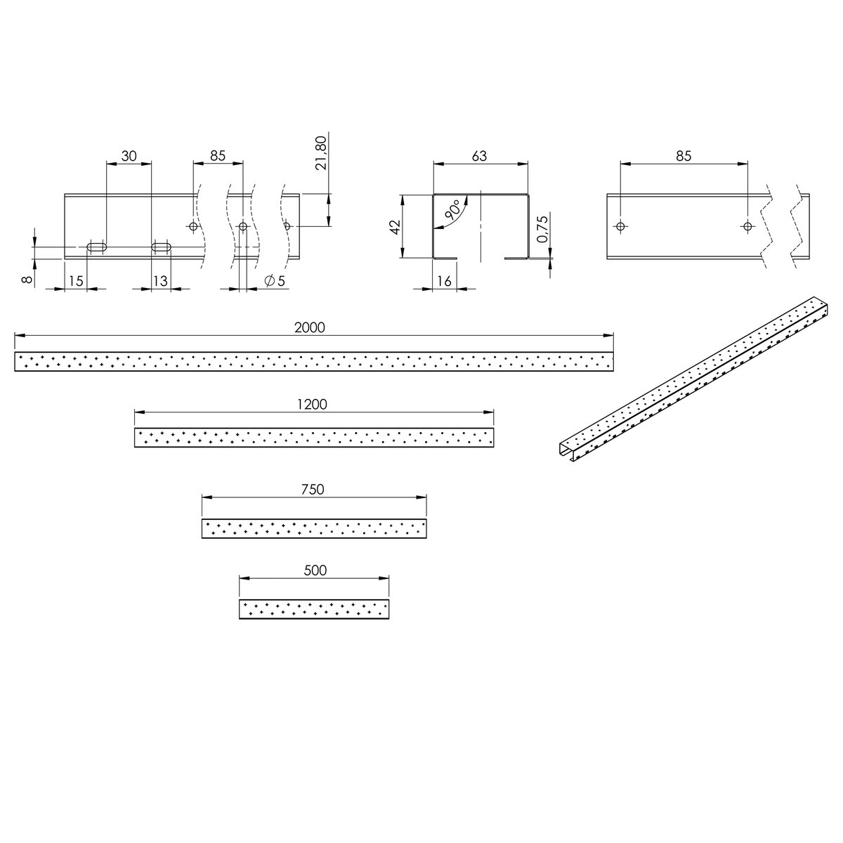 Dachlattenverlängerung PRO