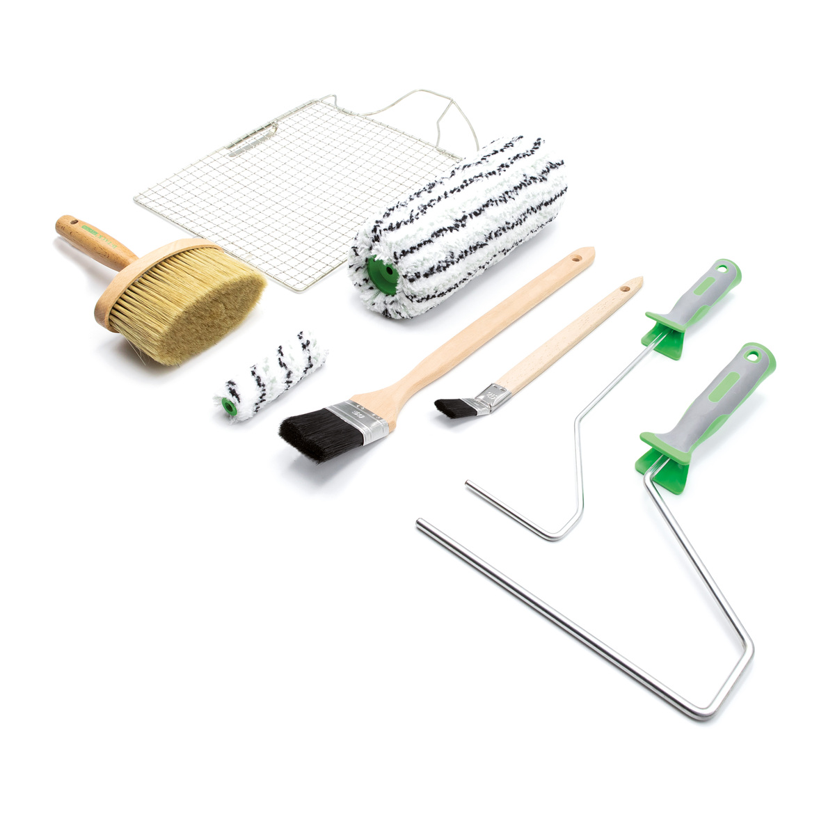 Das Pinsel- / Walzen-Set Fassade