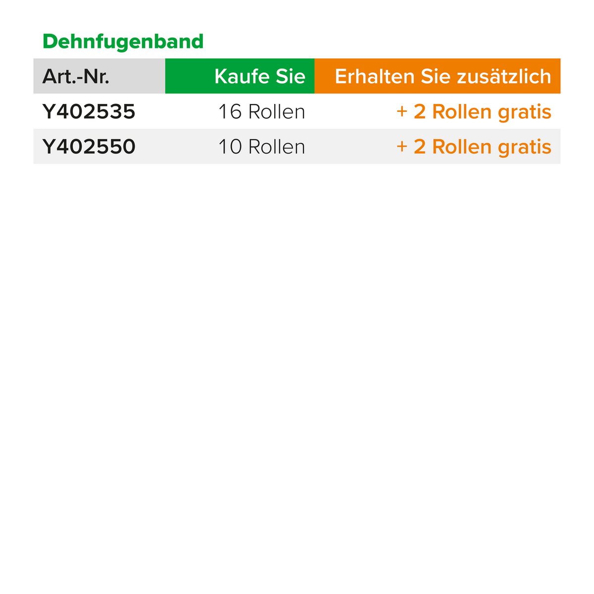 Dehnfugenband Huckepack