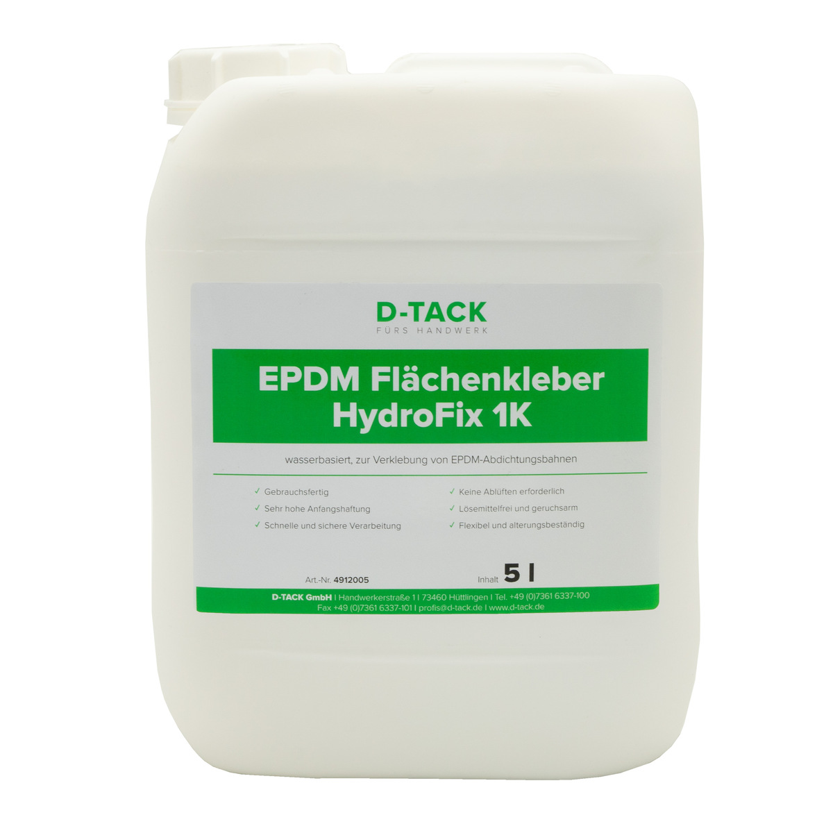 EPDM Flächenkleber HydroFix 1K