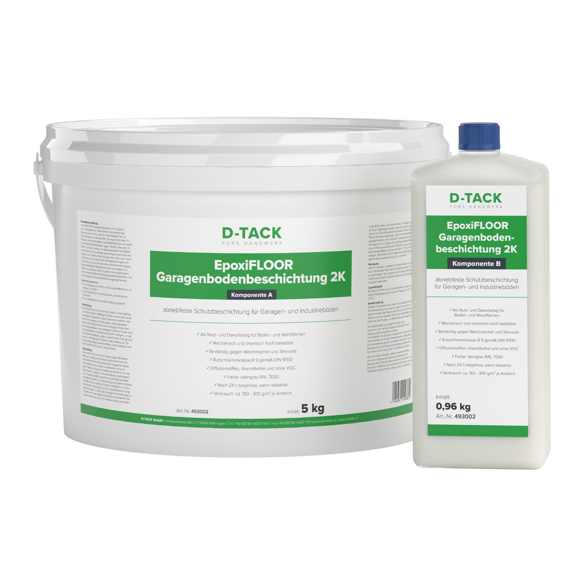 EpoxiFLOOR Garagenbodenbeschichtung 2K