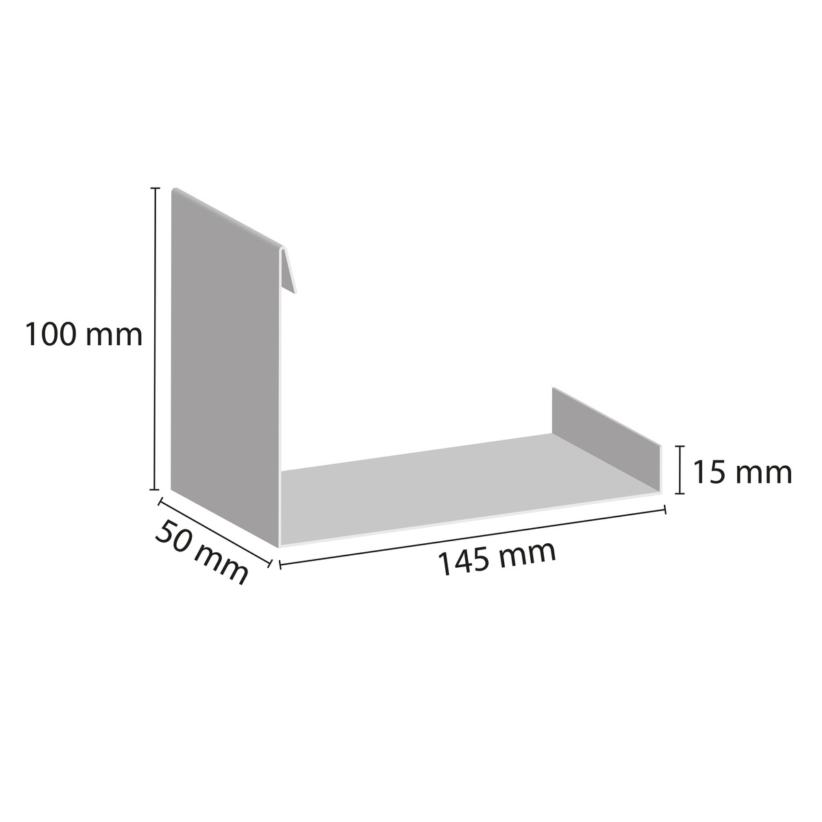 Kiesfangleiste ALU - Profilverbinder