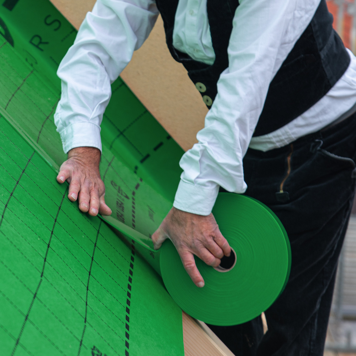 NAGELDICHT DSK doppelseitiges Nageldichtband zum Abdichten von Nagelstellen