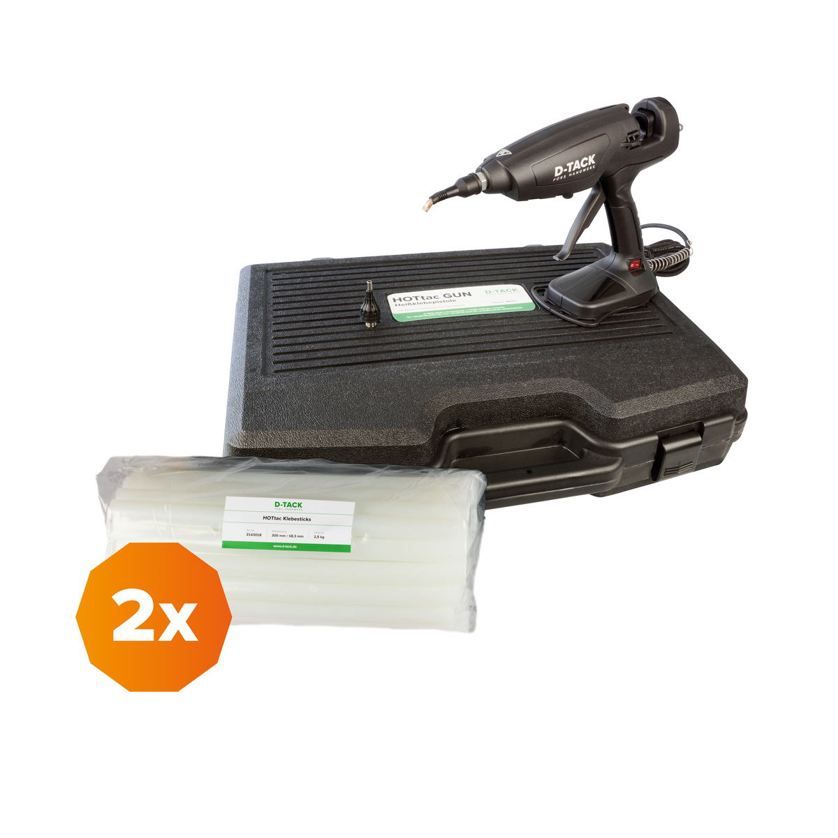 Paket HOTtac GUN Heißverklebung