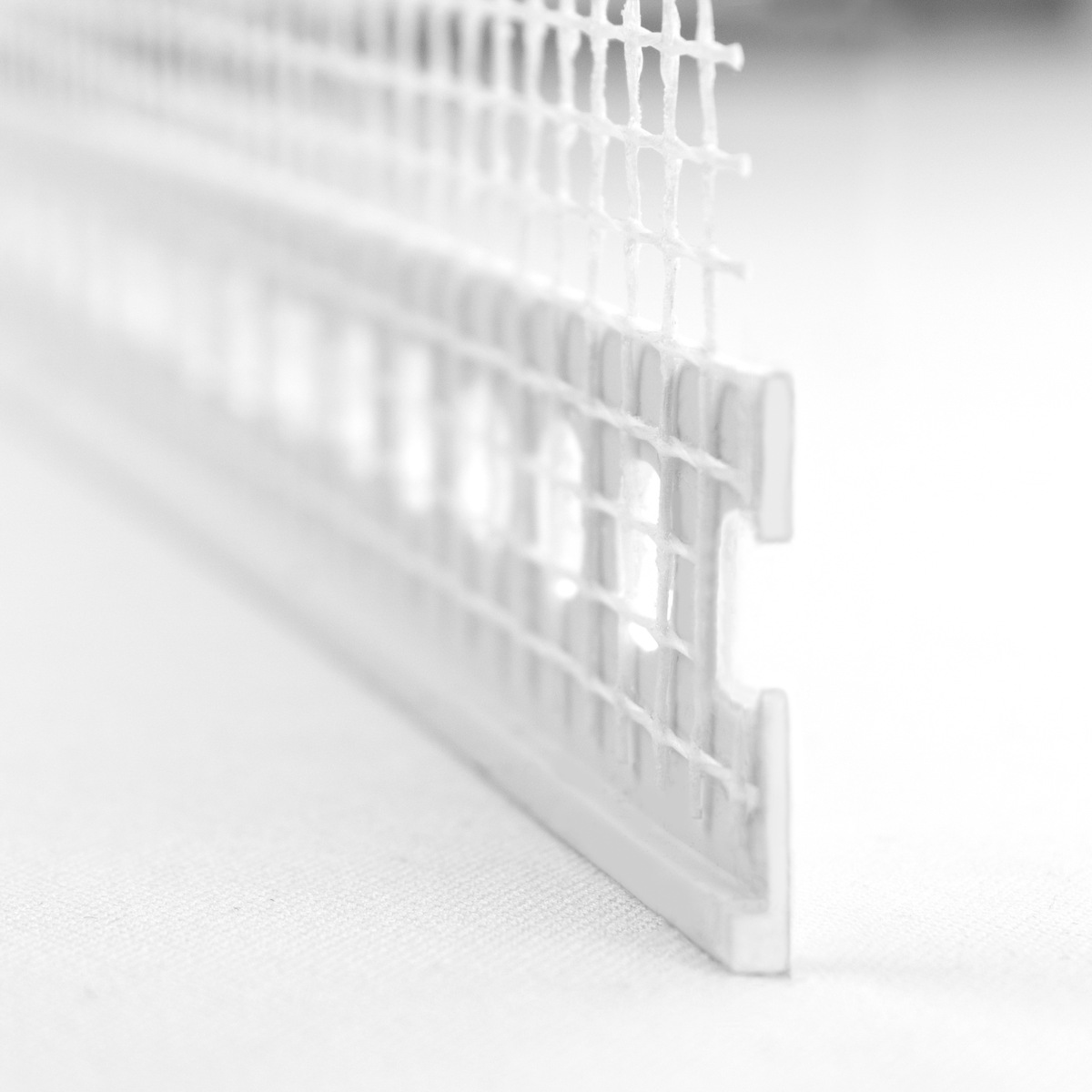 Putzabschlussprofil mit Gewebe Putzabschlussprofil mit Gewebe