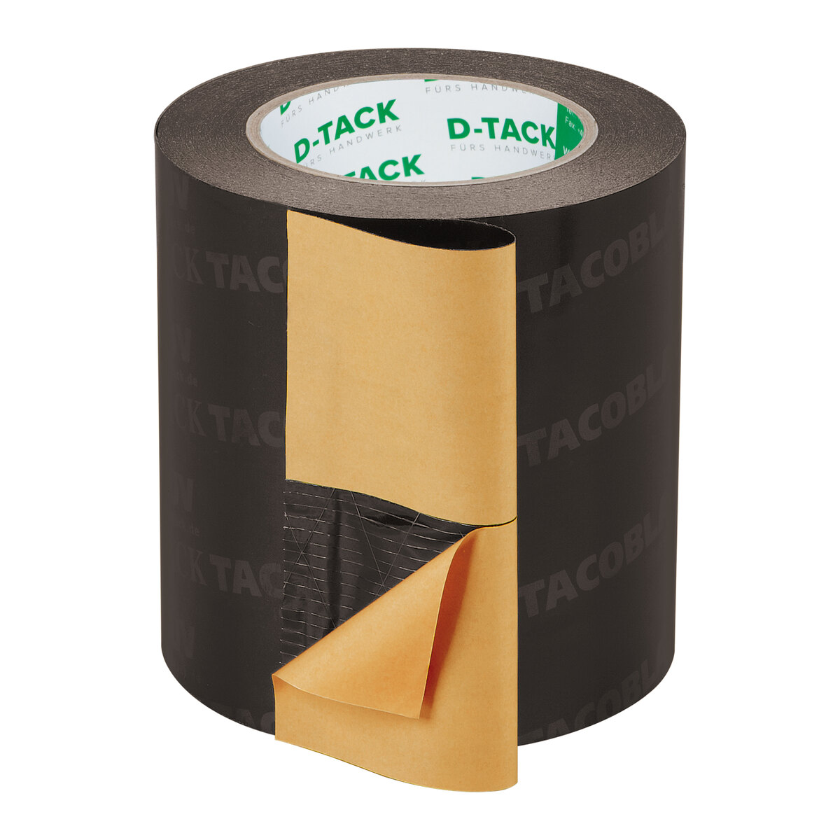 TACOBLACK® UV geschlitztes Klebeband für Eck- / Sockelanschlüsse