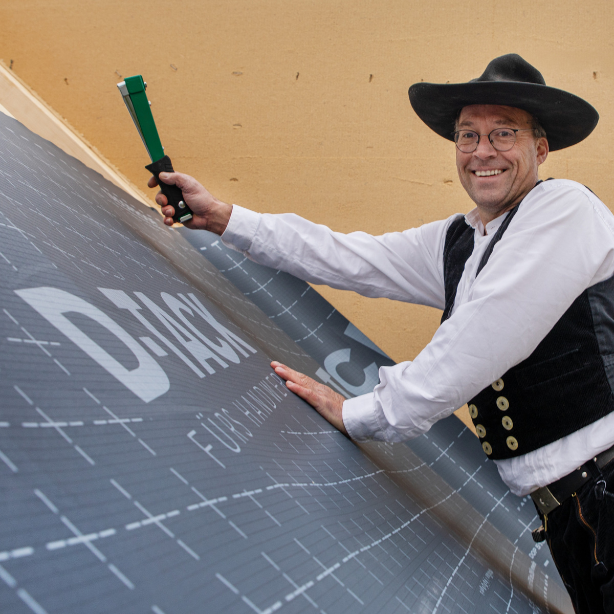 TACOPROOF Verschweißbare Unterspann- / Unterdeck- / Schalungsbahn