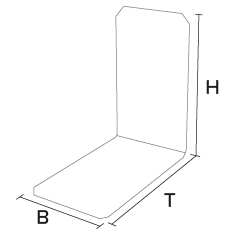 Winkelverbinder mit / ohne Sicke