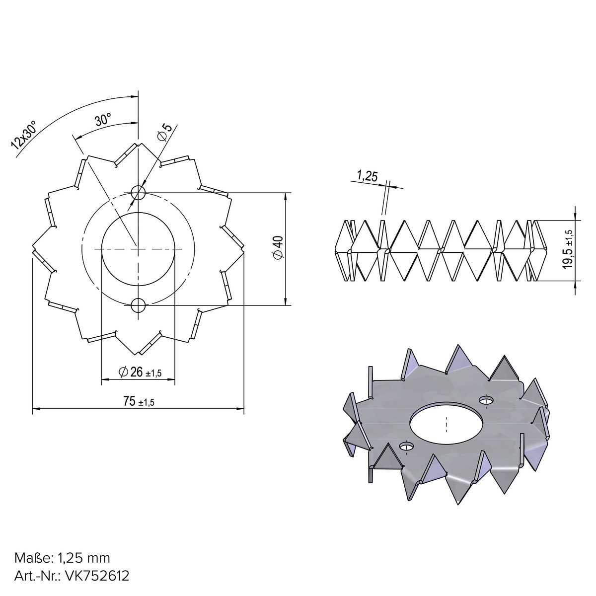Einpressdübel DIN 1052