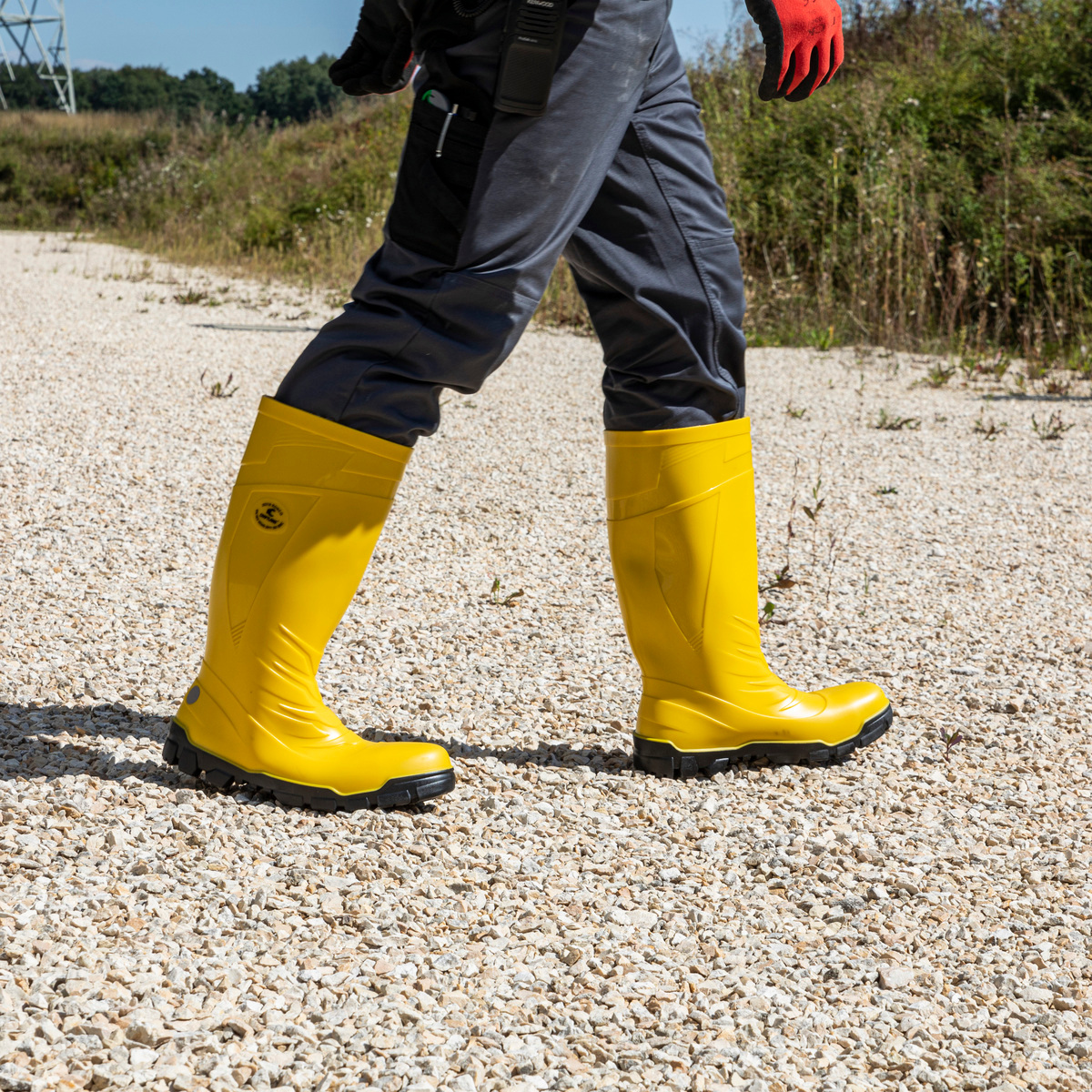 PVC-Sicherheitsstiefel WORKER PVC-Sicherheitsstiefel WORKER