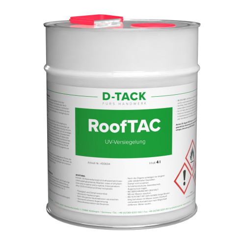 RoofTAC UV-Versiegelung