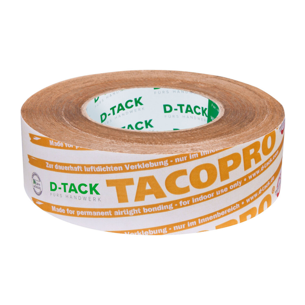 TACOPRO® Spezialpapierklebeband für Dampfsperre / Dampfbremse