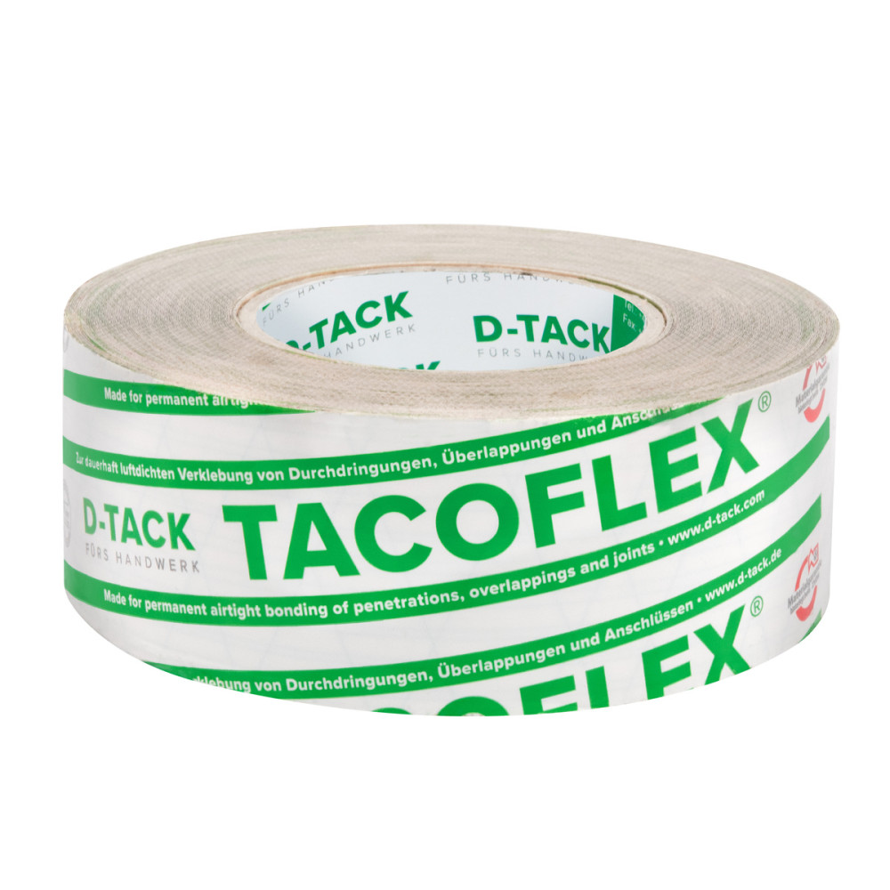 TACOFLEX® Folienklebeband für Dampfsperren / Dampfbremsen