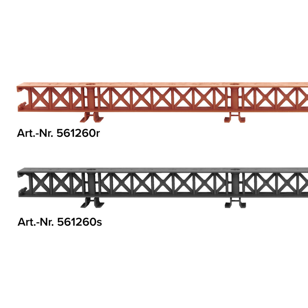 Traufenelement ohne Kamm