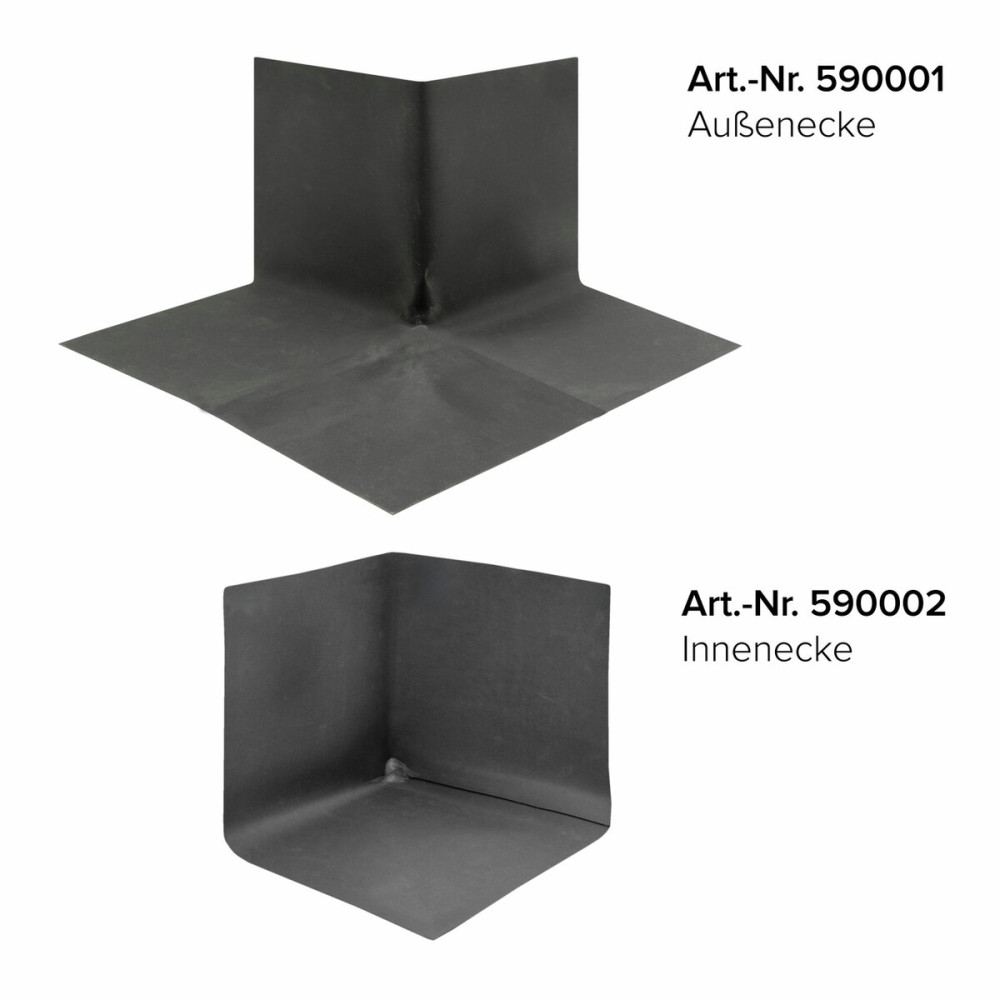 Abdichtungsbahn EPDM-Ecken