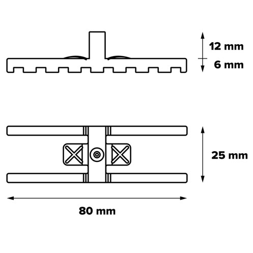 Terrassen-Abstandhalter COMFORT