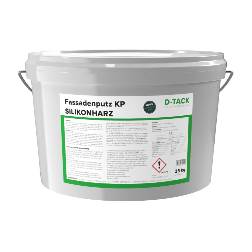 Fassadenputz KP & RP SILIKONHARZ