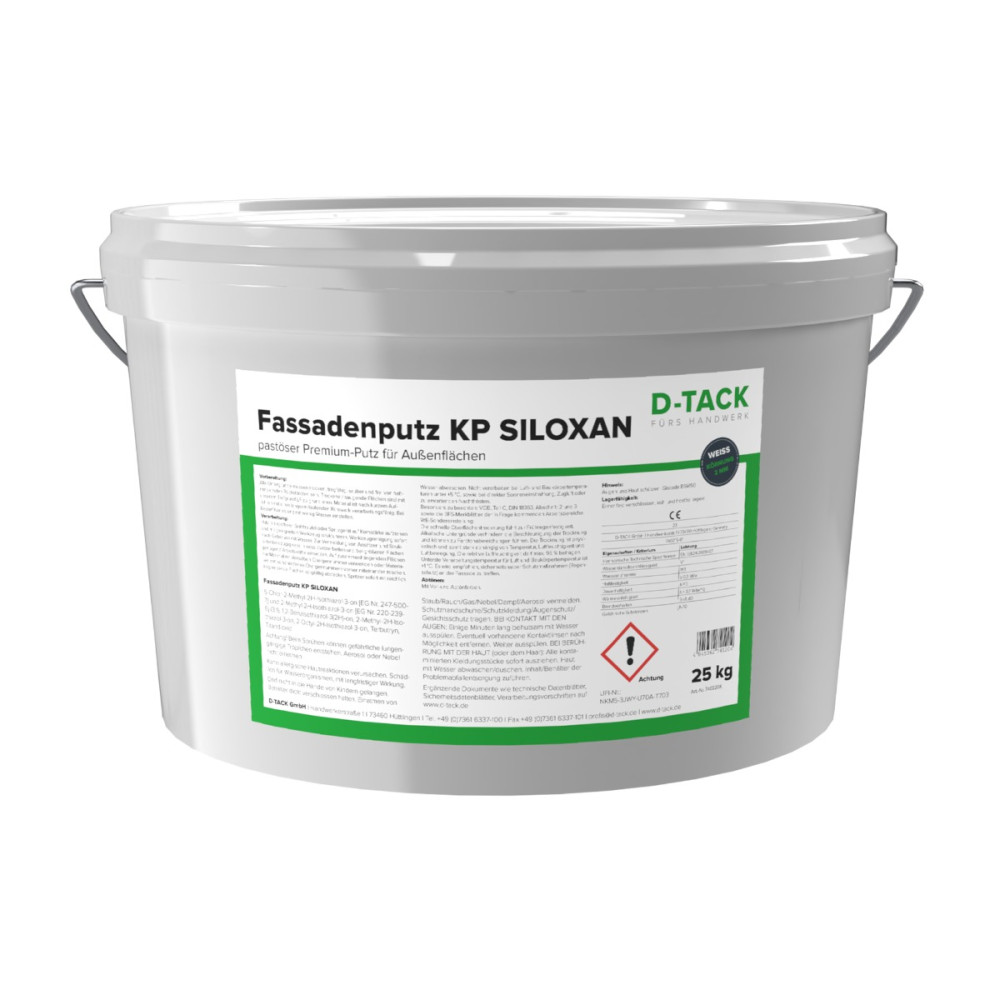Fassadenputz KP & RP SILOXAN