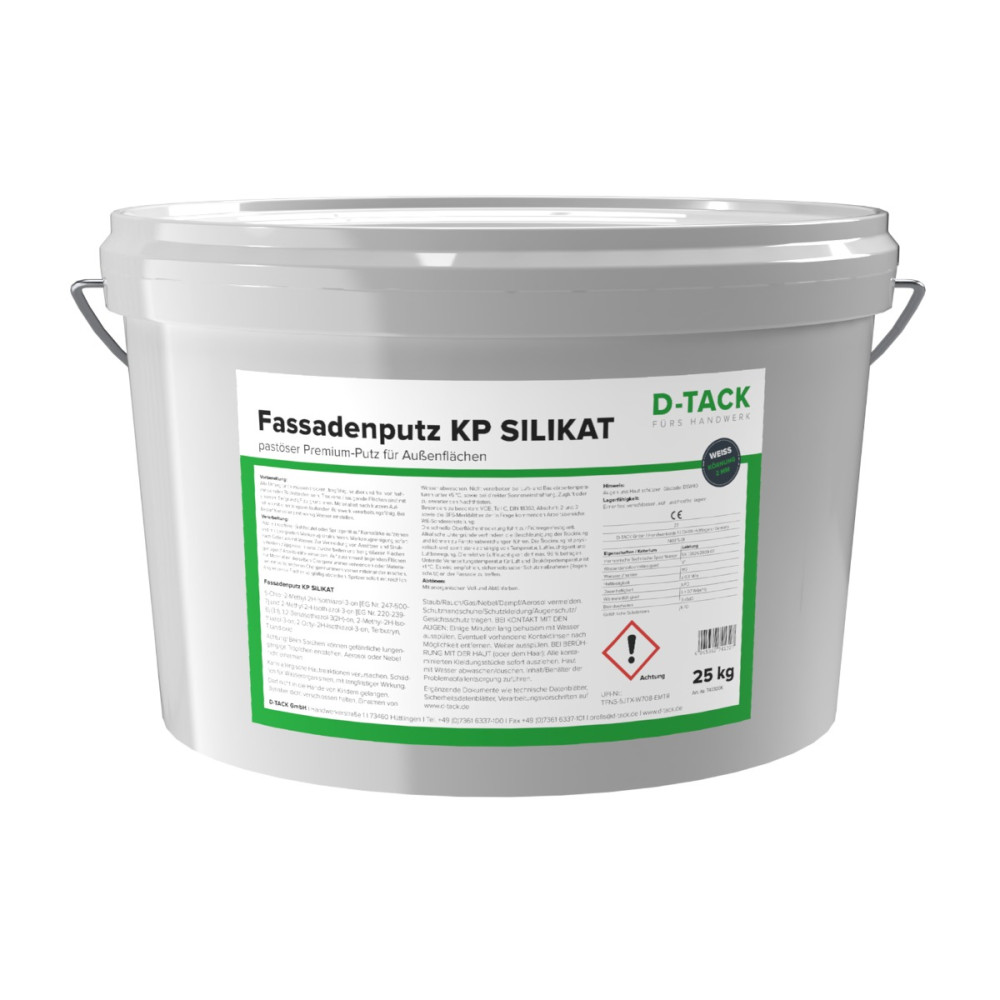 Fassadenputz KP & RP SILIKAT