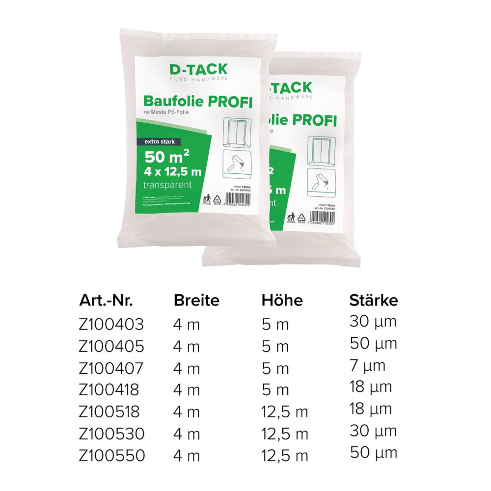 Baufolie PROFI
