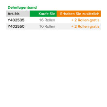 Dehnfugenband Huckepack