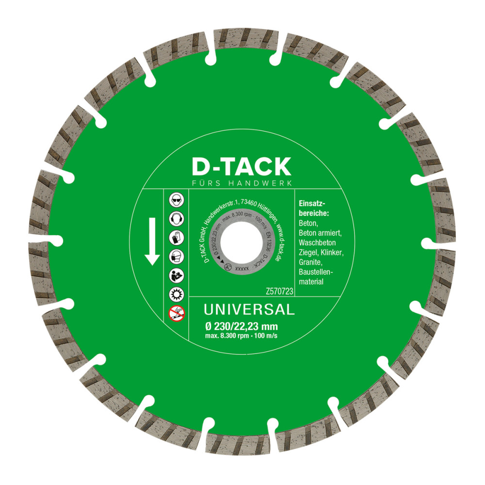 Diamant-Trennscheibe UNIVERSAL