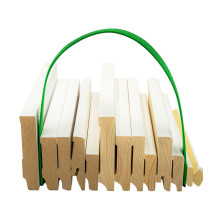 Drehkollektion Holz Sockelleisten