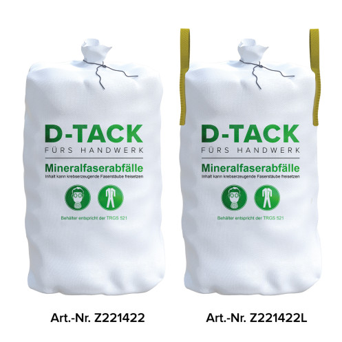 Entsorgungssack Mineralwolle