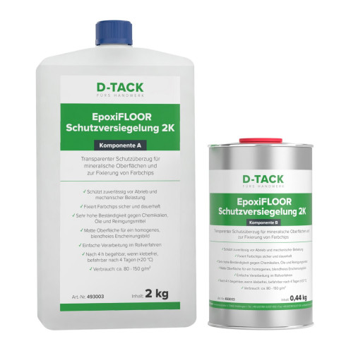 EpoxiFLOOR Schutzversiegelung 2K