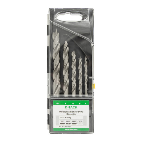 Holzspiralbohrer PRO Kassette