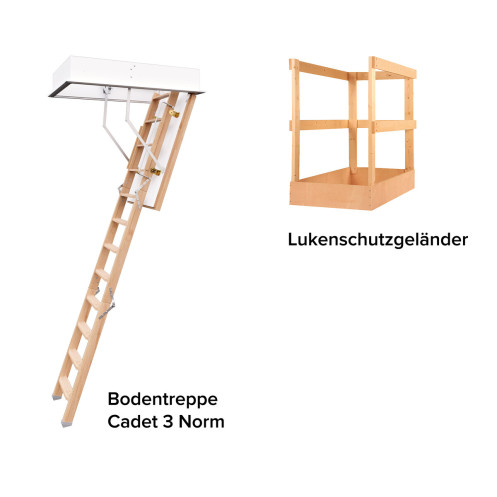 Bodentreppe Cadet 3 Norm Set