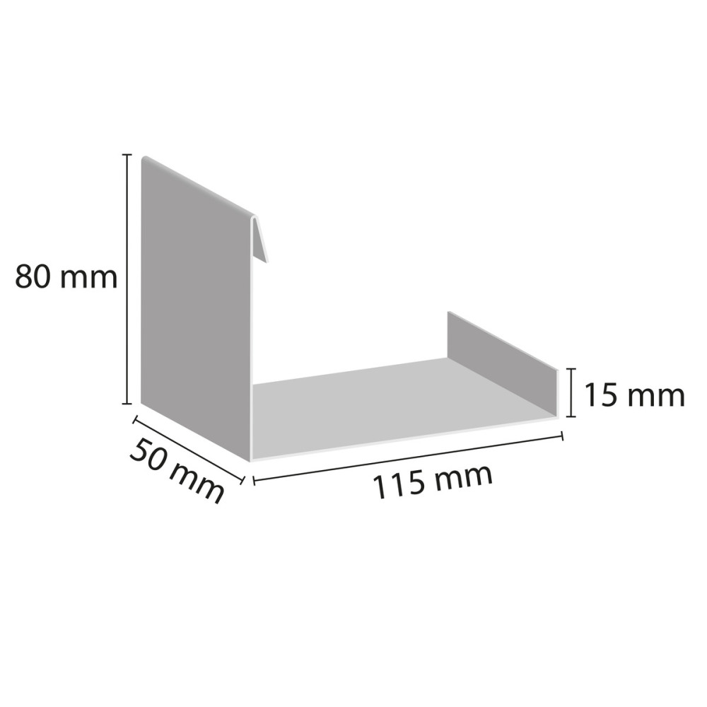 Kiesfangleiste ALU - Profilverbinder