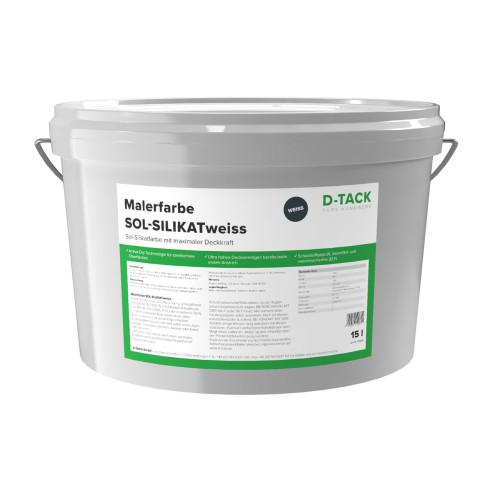 Malerfarbe SOL-SILIKATweiss