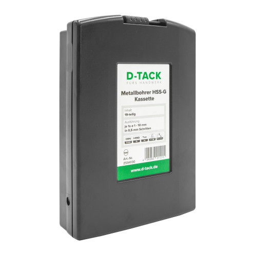 Metallbohrer HSS-G Kassette