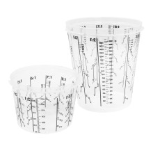 Mischbecher mit Skalierung