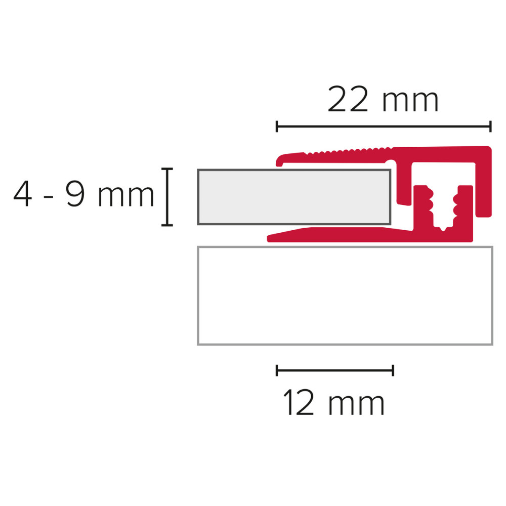 proDESIGN Alu 22 mm