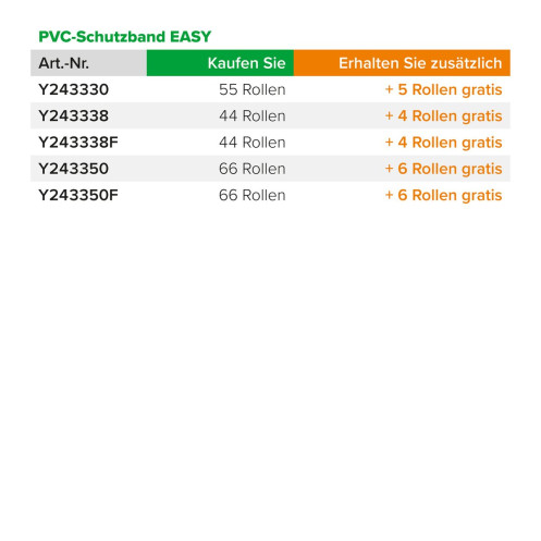 PVC-Schutzband EASY Huckepack