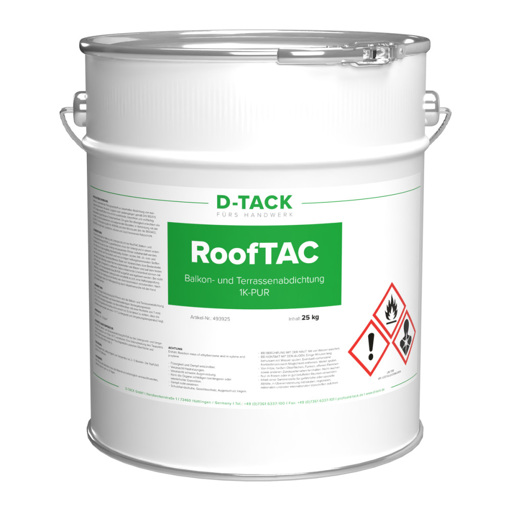 RoofTAC Balkon- und Terrassenabdichtung 1K-PUR