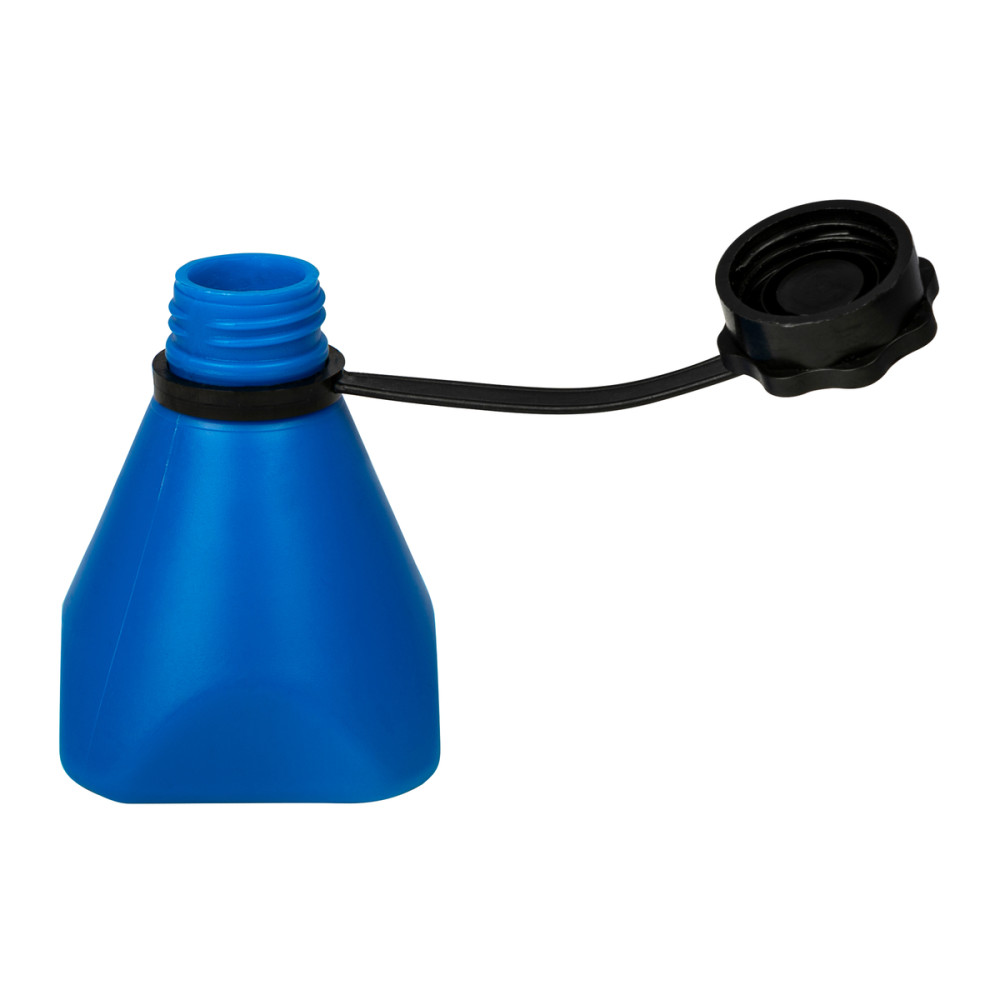 Salzsäureflasche - blau