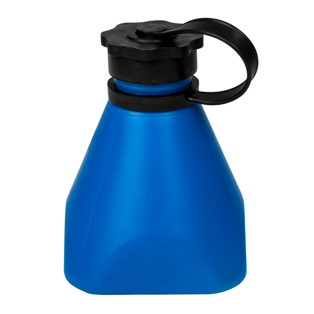 Salzsäureflasche - blau