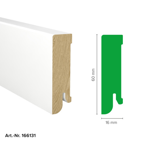 Sockelleiste FURNIERT