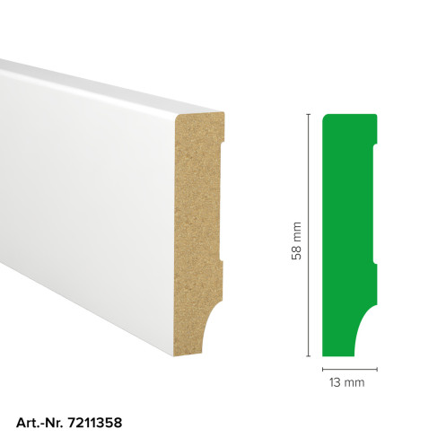 Sockelleiste MDF