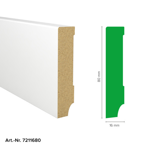 Sockelleiste MDF