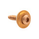 Spenglerschraube TX20 verkupfert, DIN 7995, EPDM-Dichtscheibe ø 15 mm