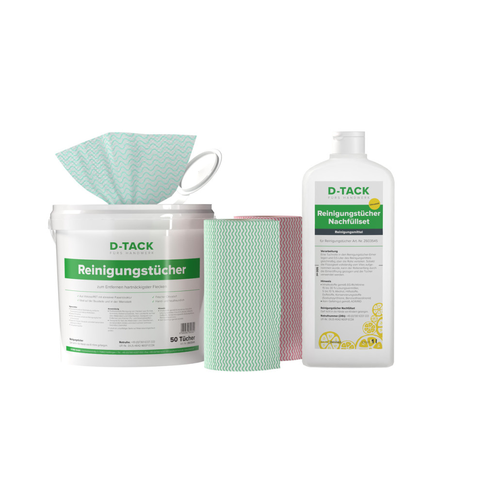 Starter-Set Reinigungstücher